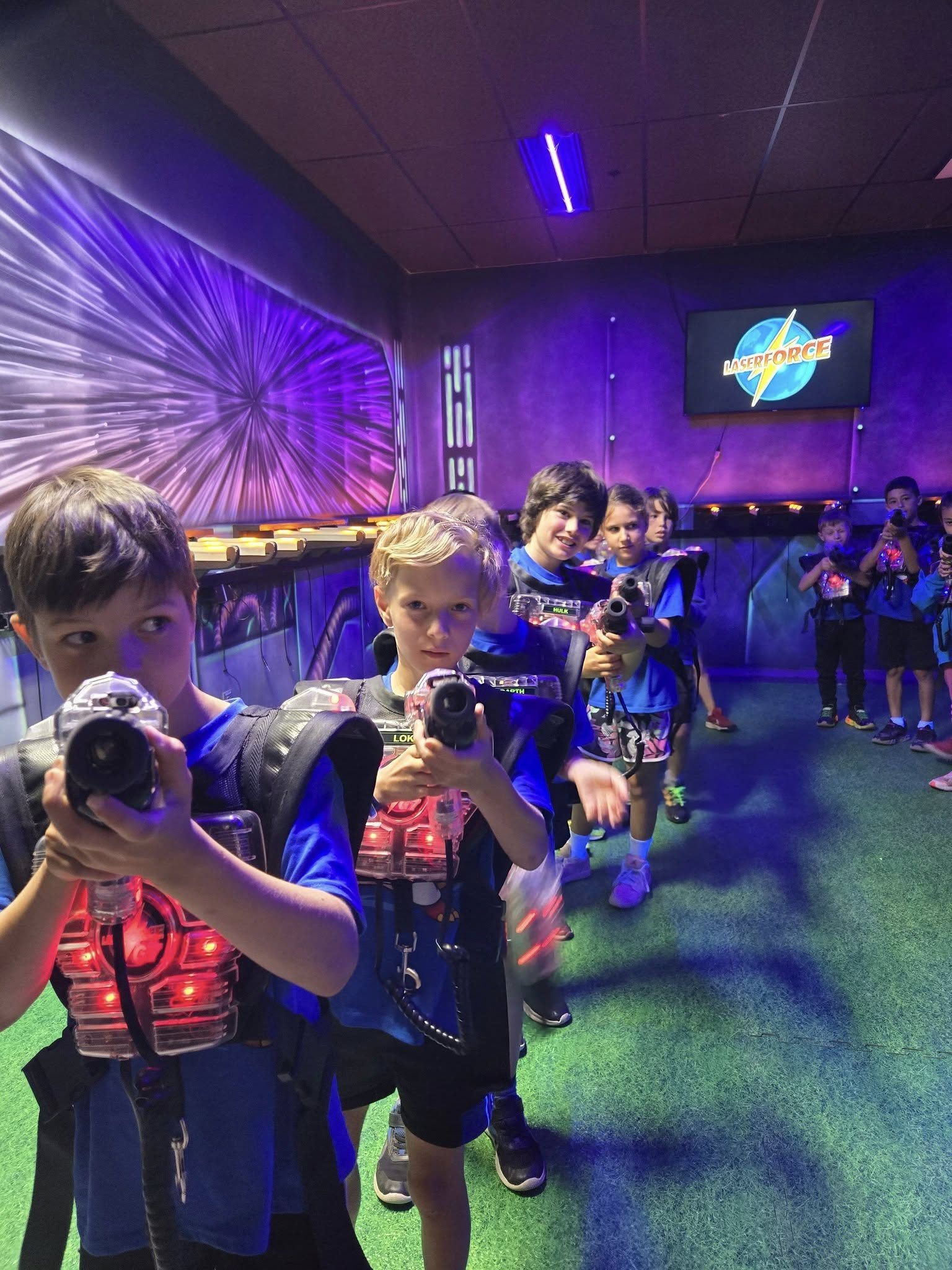 Arène laser tag groupe scolaire Drummondville